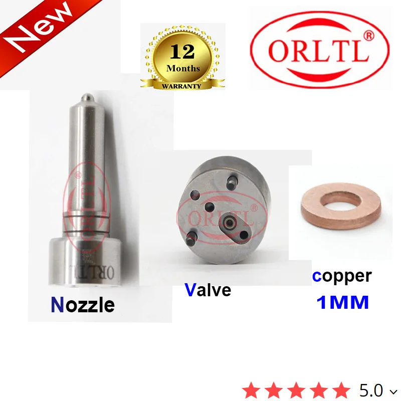 ORLTL For Renault Injector EJBR01701Z 82 00 365 186 EJBR02101Z  82 00 240 244 7135-644 Repair Kit Nozzle L087PBD Valve 9308-621C