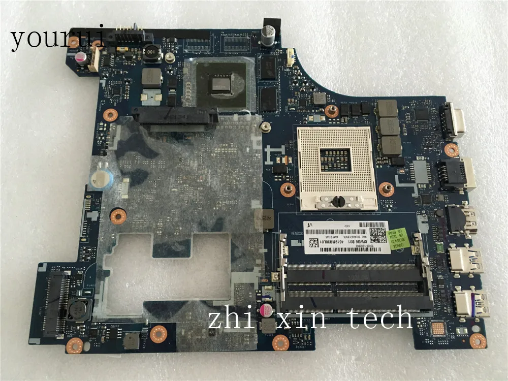 

yourui High quality For Lenovo G580 Laptop motherboard QIWG6 LA-7988P DDR3 100% Fully tested