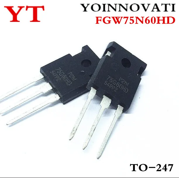 

50pcs/lot FGW75N60HD 75G60HD TO-247 75A/600V IC Best quality