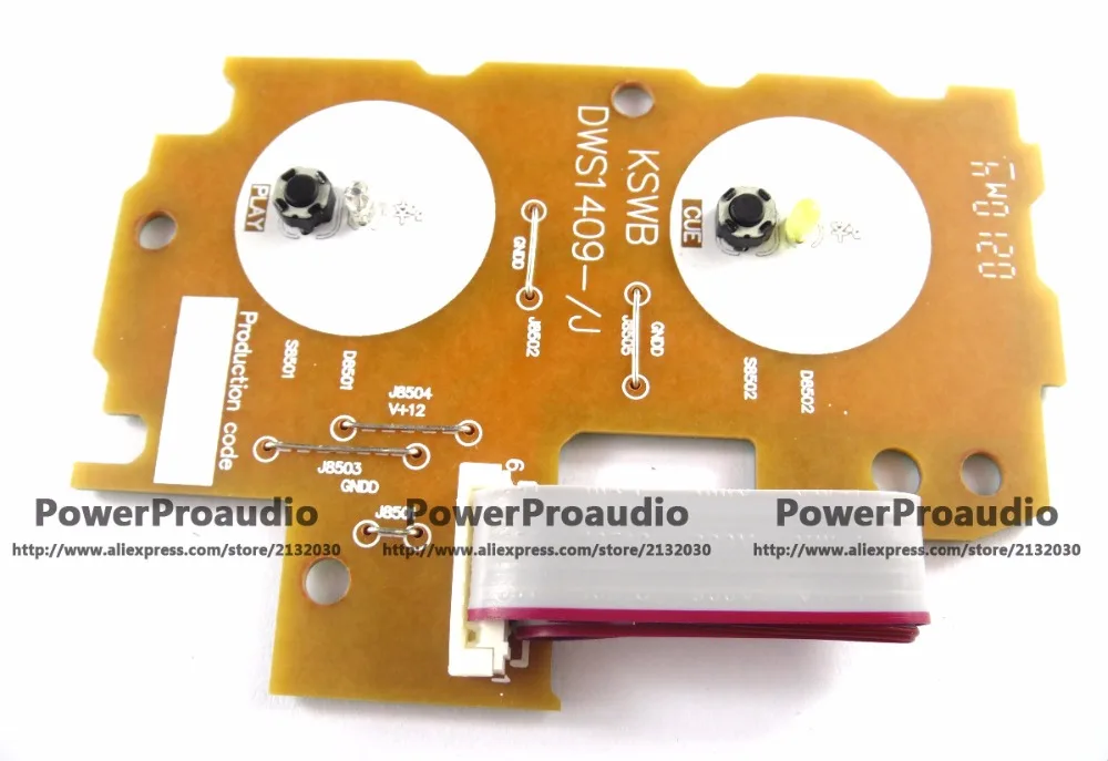 Play/Cue PCB Assy Circuit Board Part DWS1409 For Pioneer CDJ2000 CDJ-2000yellow MADE IN JAPAN