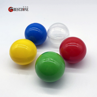 50Pcs Diameter 60MM Plastic Surprise Balls Toy Capsules Colorful Empty Eggshell Can Open Kids Candy Box For Vending Machine