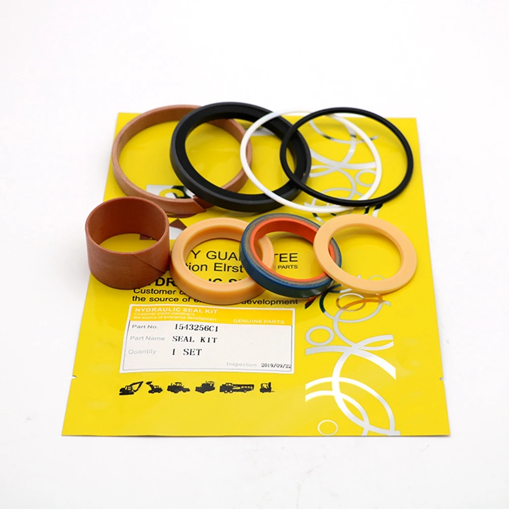 Hydraulic Cylinder Seal Kit Case Seals 1543256C1 1.5 inch * 3 inch for Case 580 Backhoe Loader