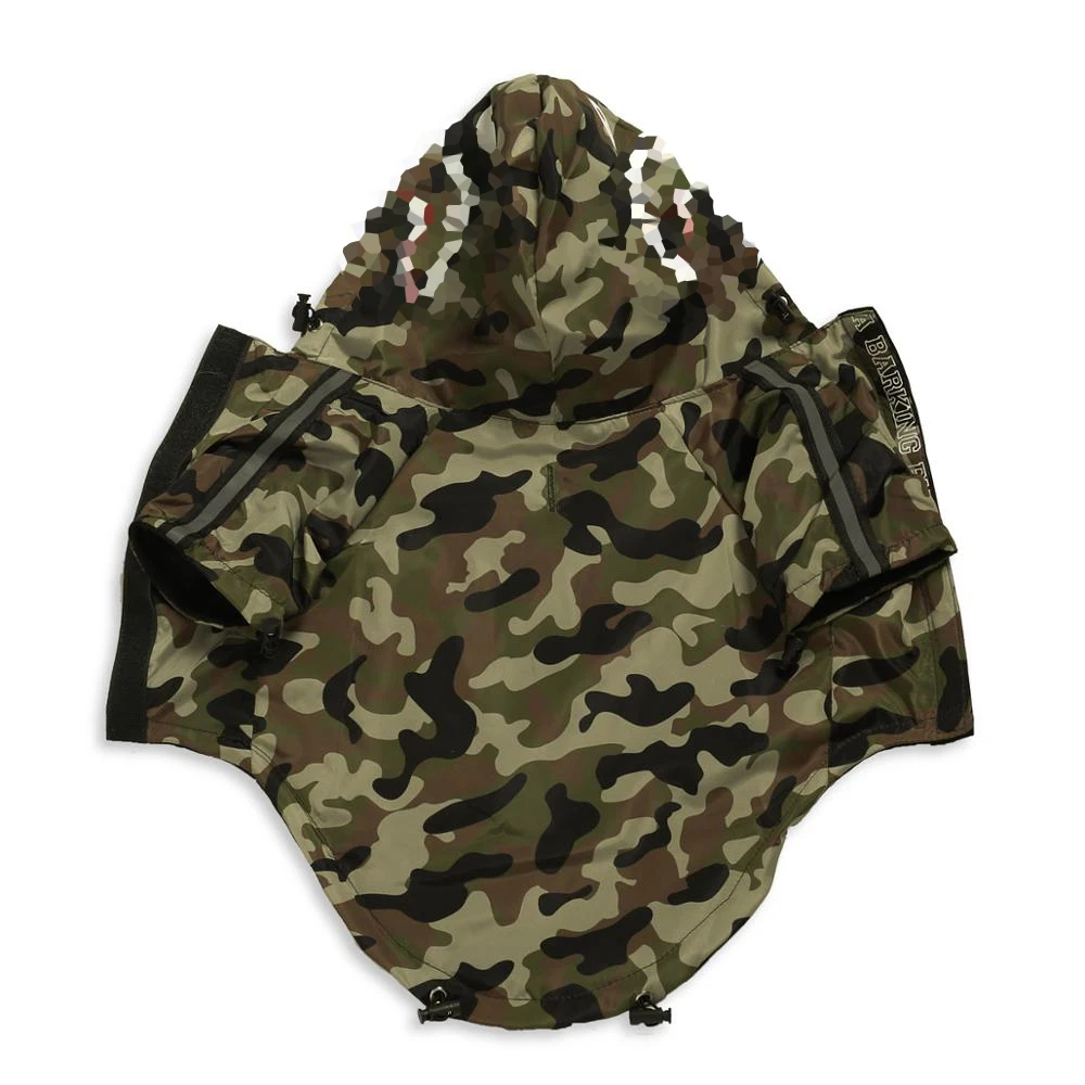 FATHIN Dog Clothes Adidog Camouflage French Bulldog Pupreme Shirt Dog Camo Windbreaker Sport Retro Dog Hoodies Pet Clothes