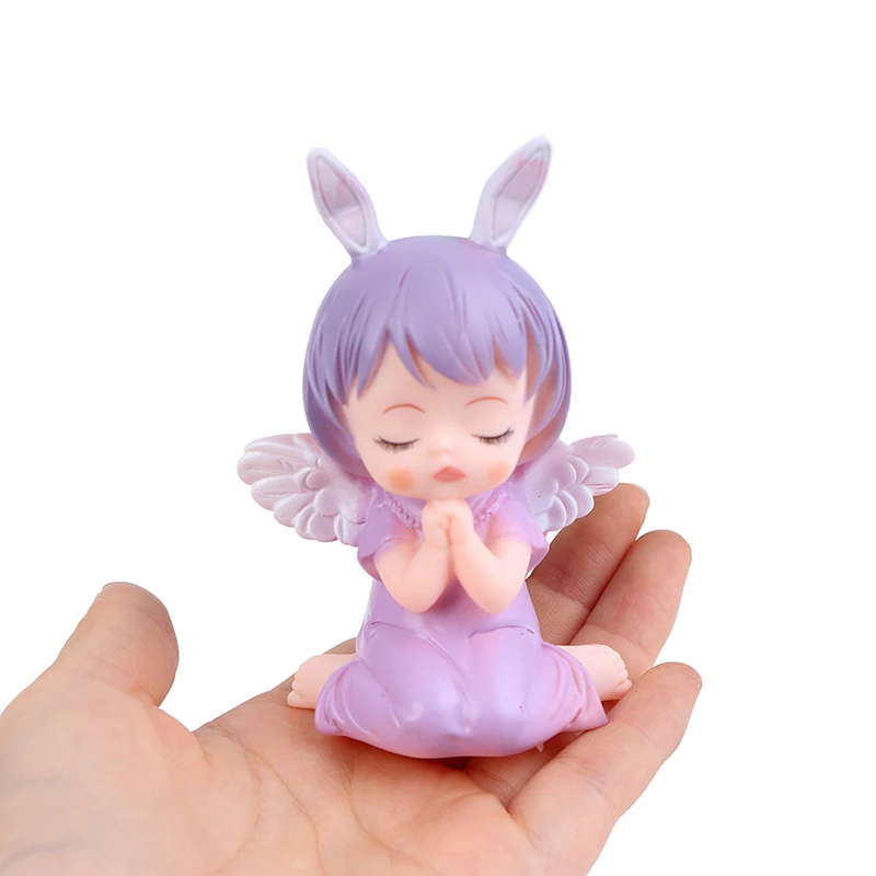 Figurines d\'ange mignon Anne pour décoration de gâteau, jouets pour fête d\'anniversaire, ornement de bureau, offre spéciale