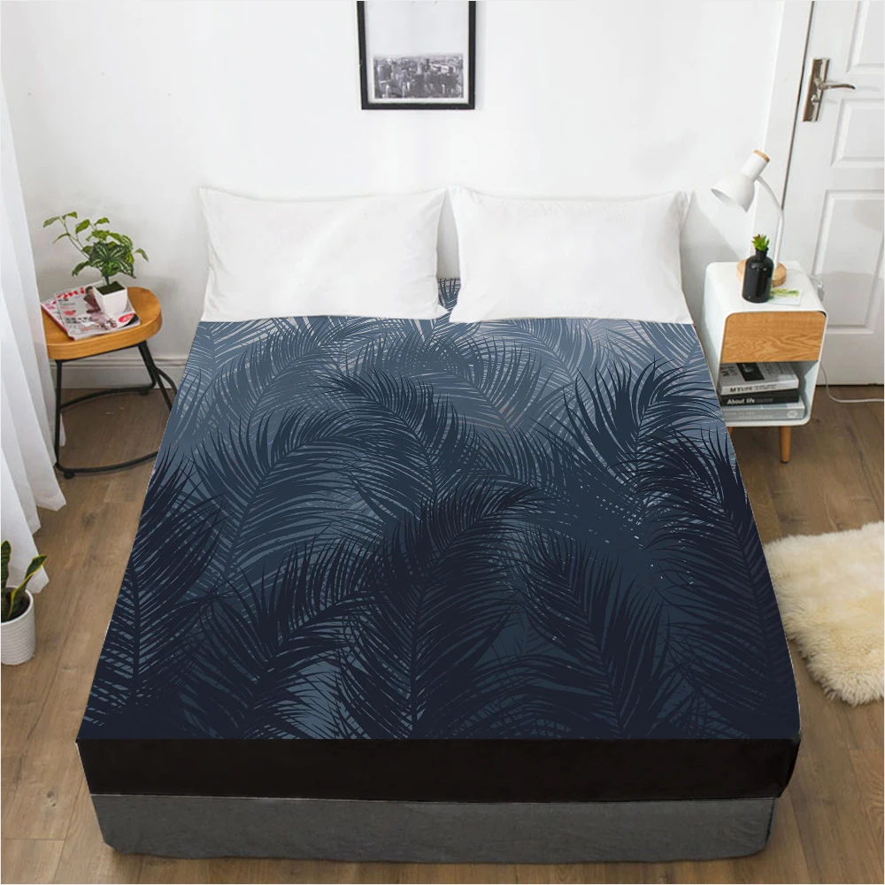 Funda de colchón con banda elástica 3D, sábanas ajustadas, ropa de cama de 180x200, 135x200, diseño personalizado de cualquier tamaño, 1 unidad