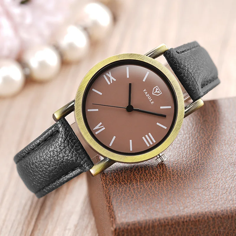 UTHAI BK31 pequeño reloj luminoso fresco y Simple de la literatura y el arte de las señoras del estudiante de la correa Retro