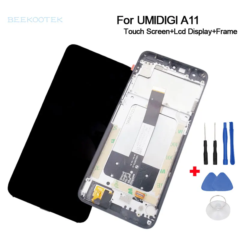 New Original UMIDIGI A11 LCD Display+Touch Screen Digitizer Assembly Repair Replacement Parts For UMIDIGI A11 6.53inch Cellphone