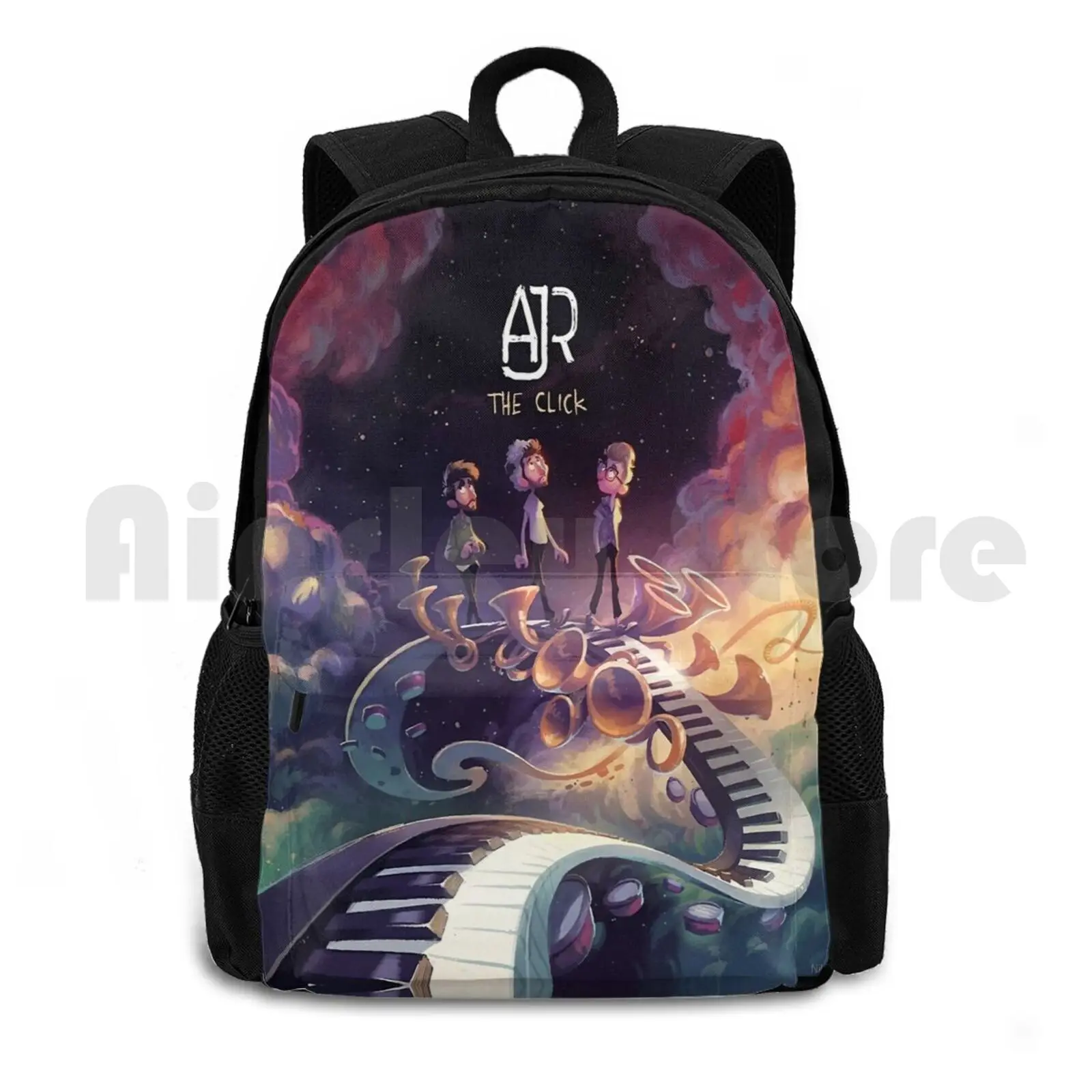 The Click-Ajr Outdoor Hiking Backpack Waterproof Camping Travel Ajr The Click Click Clouds Dream Piano Horns Music Album Album