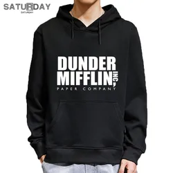 Dunder mifflining ing peper empresa homens outono camisolas com capuz feminino harajuku roupas de inverno, navio da gota