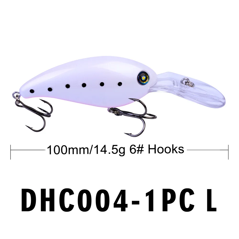 10 cm 14,5 g Crankbait Lange Lippen Angeln Köder Schwimmende Bionic Wobbler Kurbel Köder Künstliche Köder Harten Köder 3D augen Minnow Bass Köder – Detail 12