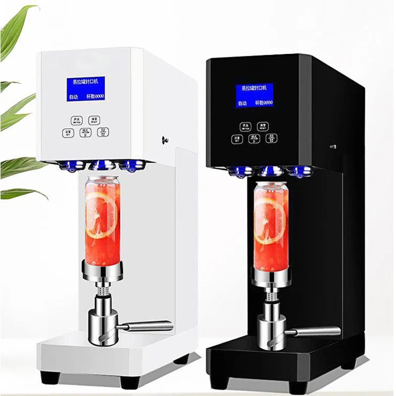 Intelligent  cans sealing machine tea shop easy sealing cup machine commercial bubble water drink sealing machine