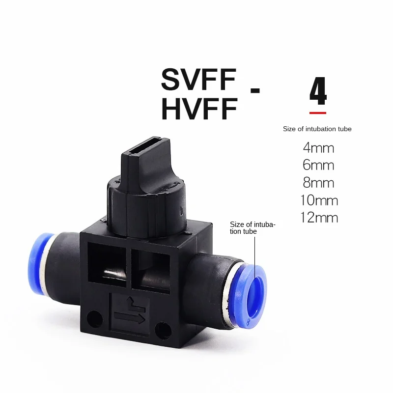 SVFF  Pneumatic Fast Connector Unloading Valve Switch Valve Hand Valve SVFF-4 SVFF-6 SVFF-8 SVFF-10 SVFF-12