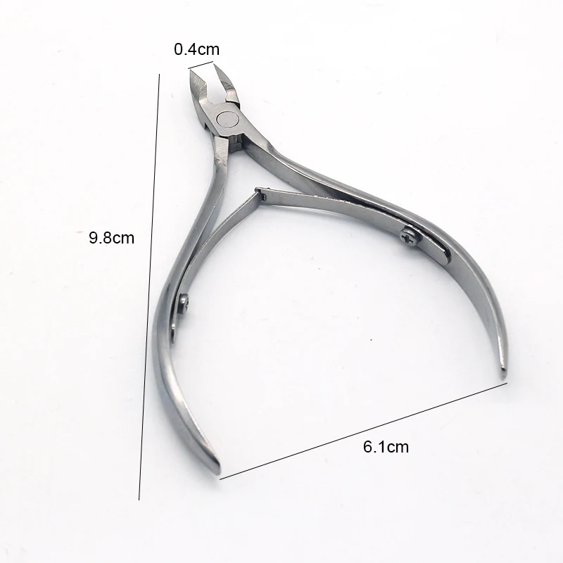 Nail Manicure Scissors Cuticle Cutter Nails Cuticle Nippers Dead Skin Remover Pedicure Stainless Steel Cutters Tools