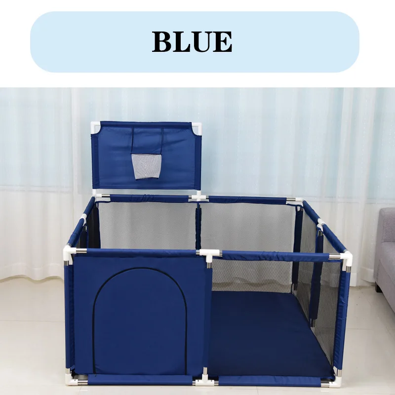 Baby Playpen Kids Pool Balls Newborn Baby Fence Square Playpen for Baby Pool Children Safety Barrier Playground 128*128cm