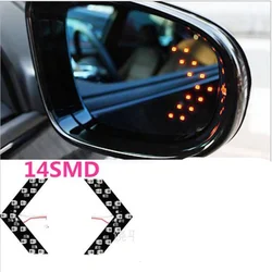 car RearView Mirror Arrow Light for Toyota Prius Levin Crown Avensis Previa FJ Cruiser Venza Sienna Alphard ZELAS HIACE