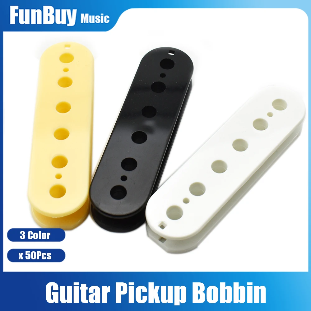 25 pasang sekrup magnetik gitar Humbucker Pickup bobbin untuk leher dan jembatan Pickup