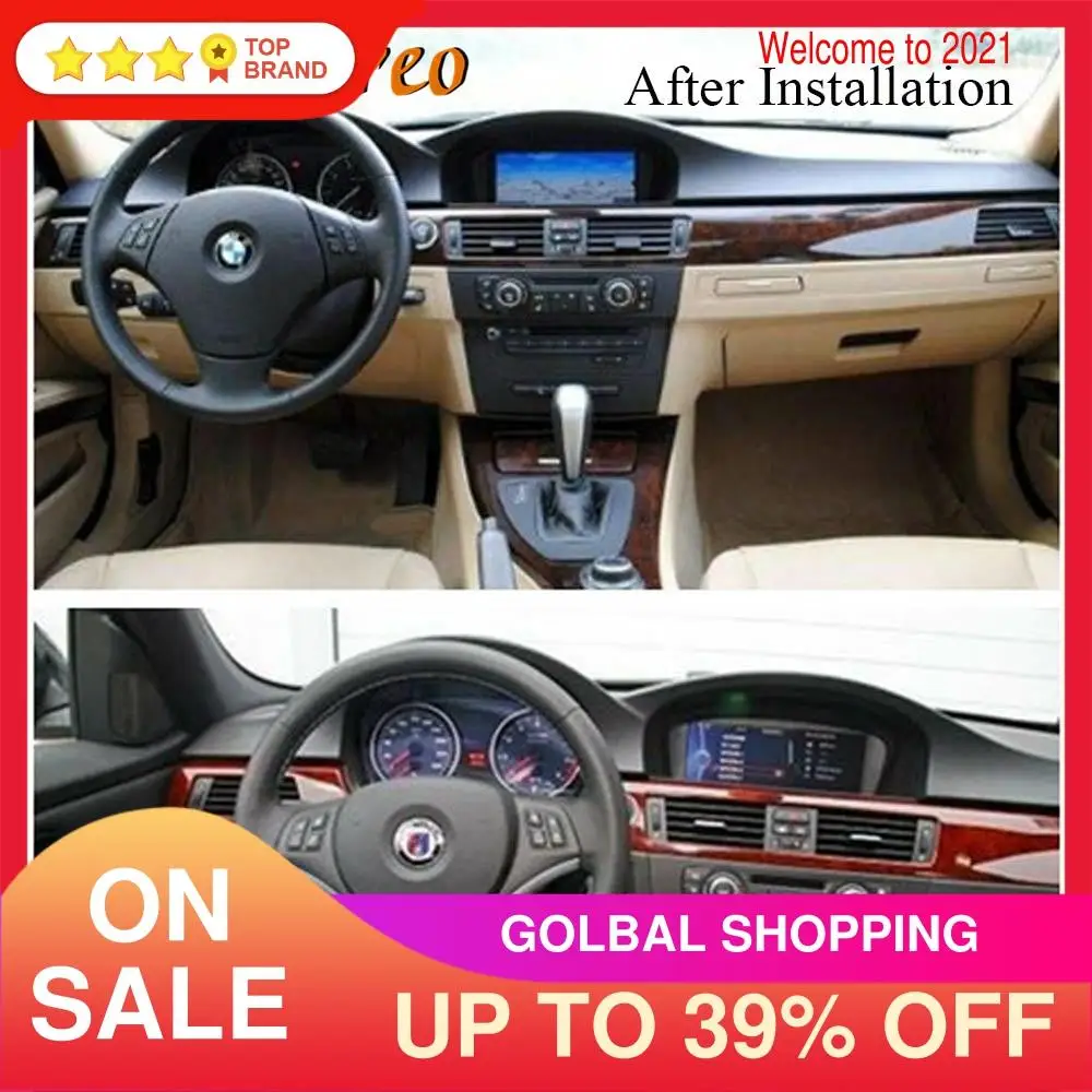 Android 13 Carplay For BMW 5 E60 2002-2009 CCC System Car Multimedia Player Head Unit Auto Radio Tape Recorder GPS Navigation