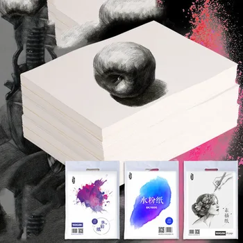 20 adet Basit Pratik Suluboya Resim Kağıt çocuk çizim oyuncağı Sanat Malzemeleri Moda 8K 160g Eskiz Kağıtları