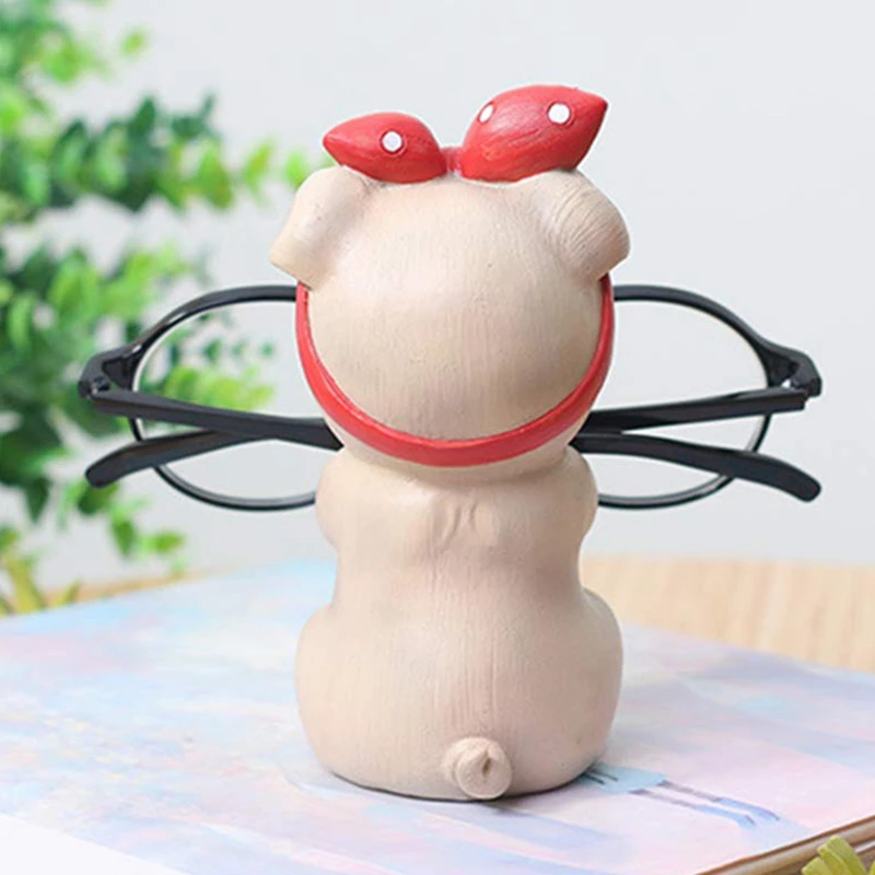 Puppy Dog Glasses Holder Stand Eyeglass Retainers Sunglasses Display Cute Animal Design Gift