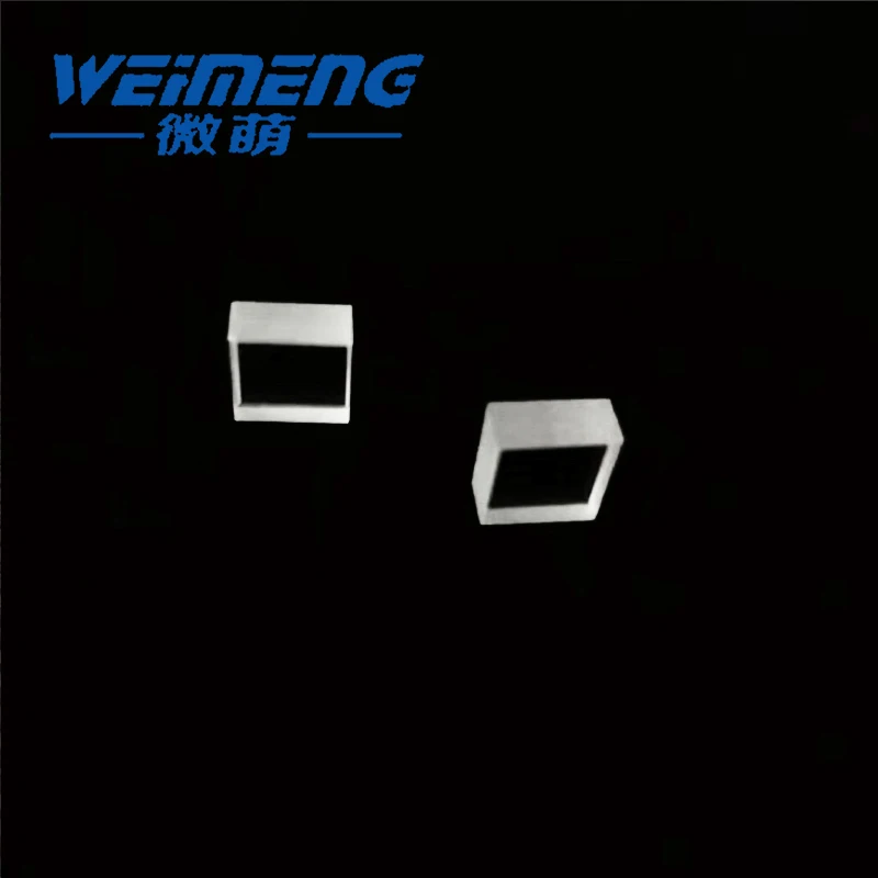 Weimeng KTP mirror 6*6*5mm optical glass  for laser beauty machine laser cutting welding marking equipment