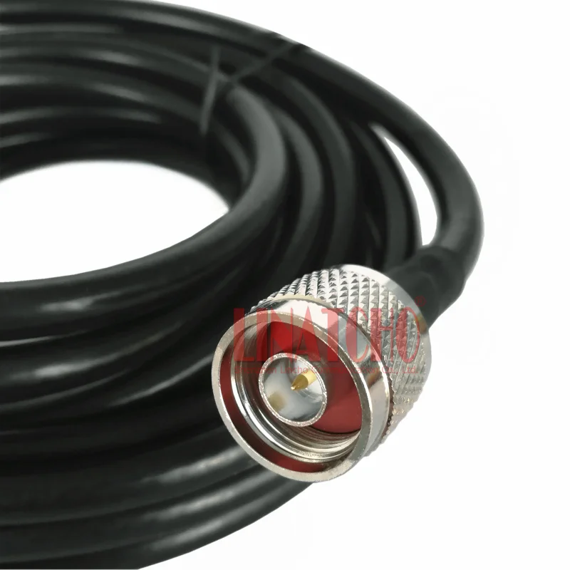 Imagem -05 - Metros de Comprimento Sywv50-5 50ohm n Macho para n Fêmea Repetidor Sinal ao ar Livre Antena Extensão Cabo Coaxial 10