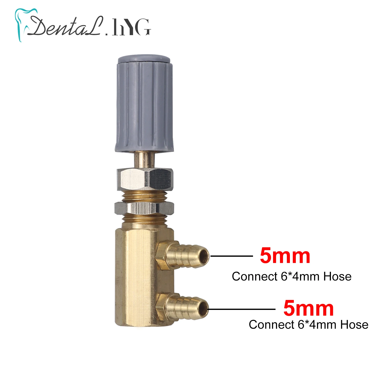 1PCS Dental Regulating Water Control Valve Adjustor Copper Spare Parts Dental Chair Turbine Unit Accessories Replacement 5MM