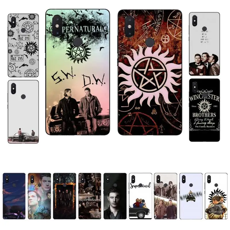 MaiYaCa Supernatural SPN Dean And Sam Phone Case for Xiaomi mi 8 9 10 lite pro 9SE 5 6 X max 2 3 mix2s F1