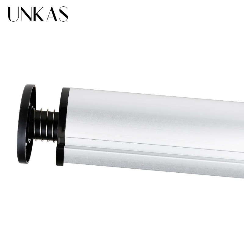 UNKAS 16A PULL POP UP 3 Power French Plug Socket Black Dual USB Port Kitchen Table Desktop Sockets Retractable Countertops