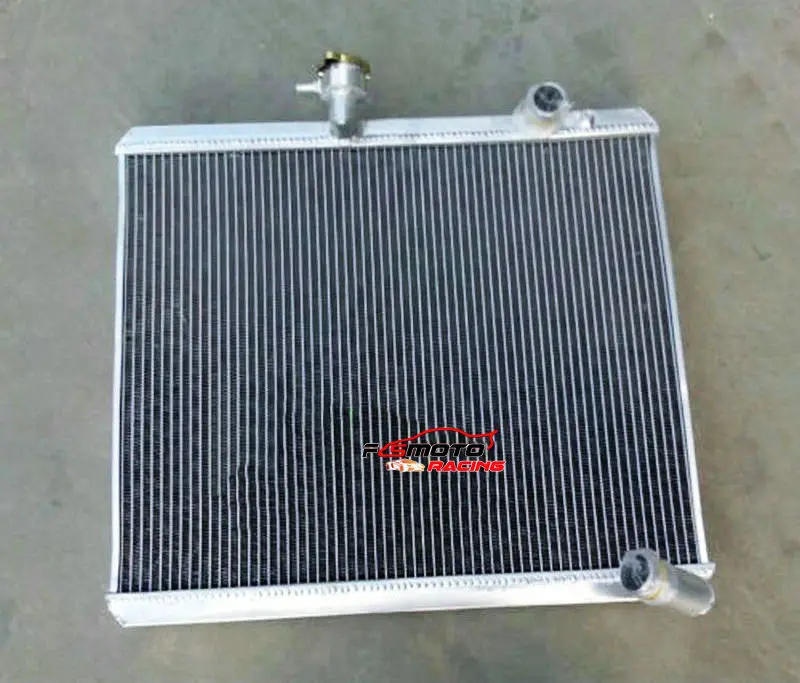 Aluminum Radiator + Shroud For Jaguar S2 E-TYPE Jaguar S2 E-TYPE/ Jaguar S2 E-TYPE 4.2L Manual MT 1968 1969 1970