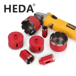 1Pc 6-120 mm M14 Shank Hole Saw Angle Grinder Diamond Core Bits Marble Opener For Drilling Granite Glass Ceramic Tile Concrete