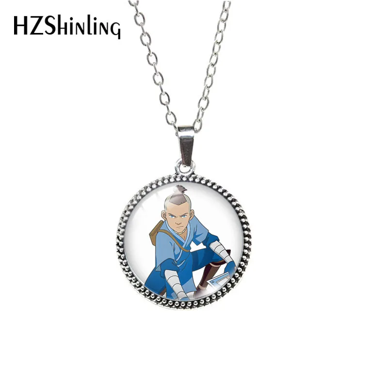 2021 Zokka zoka sokka Avatar The Last Airbender Glass Cabochon Dome Pendants Antique Necklace Jewelry