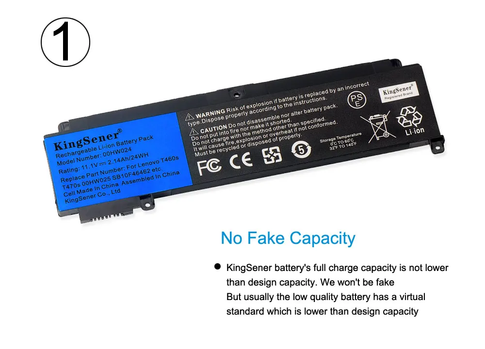 KingSener 01AV405 Battery for Lenovo ThinkPad T460S T470S Series 01AV406 00HW022 00HW024 00HW025 00HW038 SB10J79002 SB10K97605