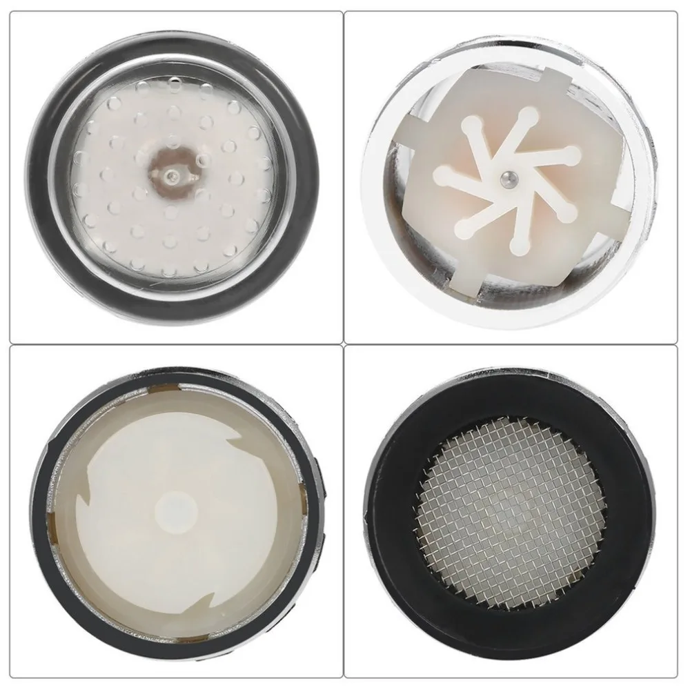 Dropshipping LED Water Faucet Stream Light 7 Colors Glow Shower Tap Head Kitchen Pressure Sensor Bathroom Faucets Taps Accessory