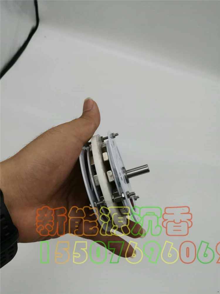 Quality Guarantee 100w Mini Disc Generator Coreless Generator Permanent Magnet Brushless Motor High Efficiency Double Rotor