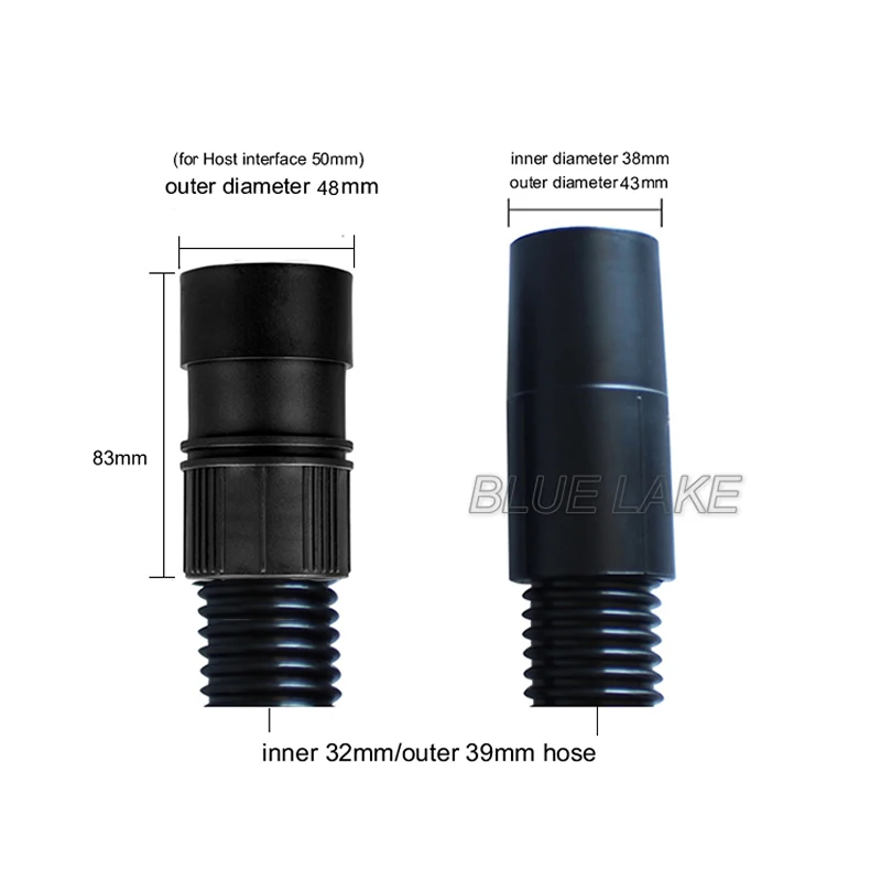 Industrial vacuum cleaner hose connector sets,length 3m,for Host interface 50mm,BF500/BF501B/BY781/BF575B,vacuum cleaner parts