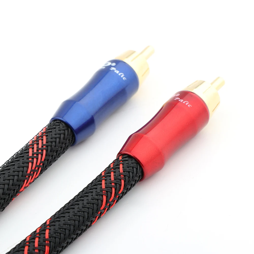 X401 YTER 99,9998% OCC Kupfer RCA-Kabel, Hochleistungs-Premium-Hi-Fi-Audio 2RCA zu 2RCA Verbindungskabel – Detail 7