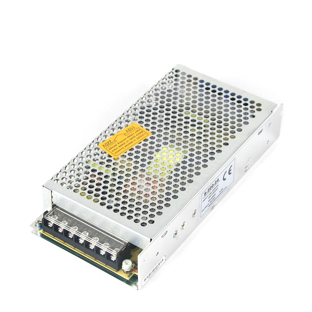 Imagem -03 - Refrigerado Motor do Eixo Máquina Cnc Faça Você Mesmo Regulador de Alimentação Pulso 0.2kw 200w 52 Milímetros Clamp 24v 10000rpm 280 Milímetros ar