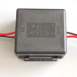 Filtro de fuente de alimentación específica para coche, rectificador para Monitor de respaldo, 12V