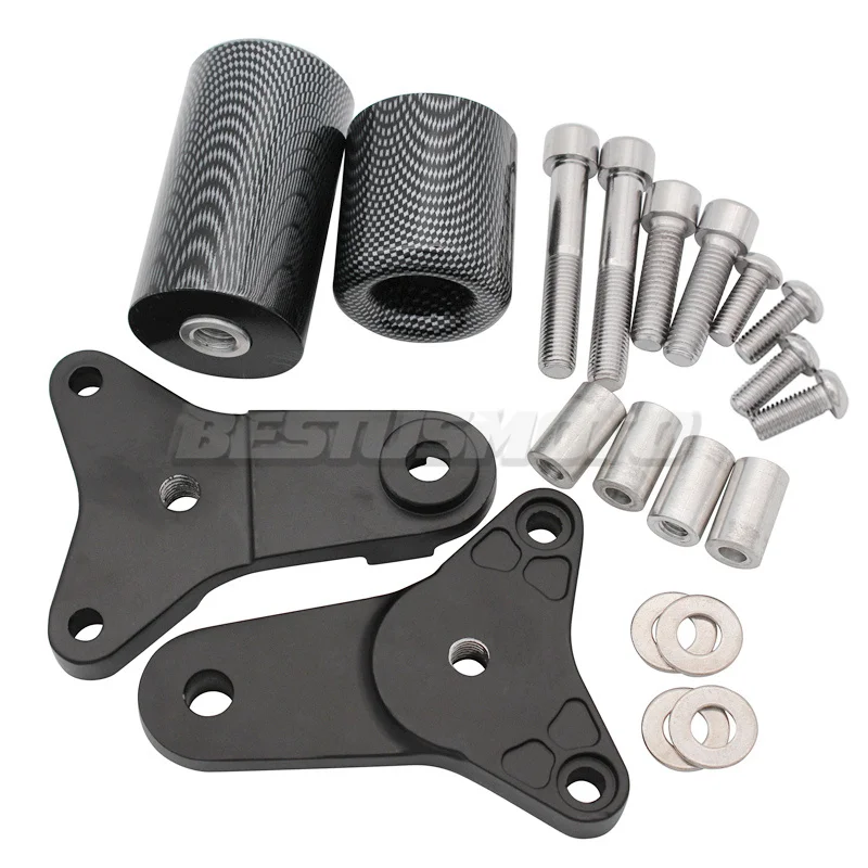 Motocicleta queda Quadro de Proteção para Suzuki, Sliders Bater, No Cut, GSXR600, GSXR750, GSX-R, GSXR, 600, 750, 2011-2023, 2012, 2013, 2014