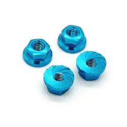 WLtoys 104072 104001 104002 RC remote control car 1/10 4WD racing car metal upgrade accessories M4 lock nut 4PCS