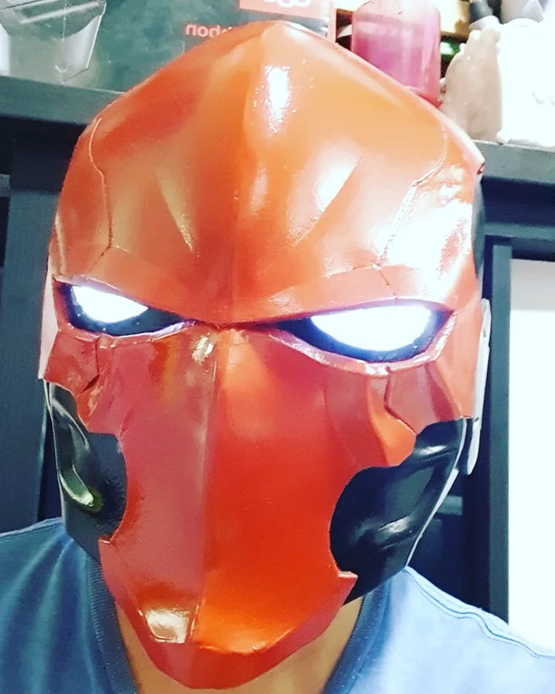 Kit Occhi LED Per Casco Halloween – Luci Fai Da Te Per Cosplay – Accessorio Luce Occhi