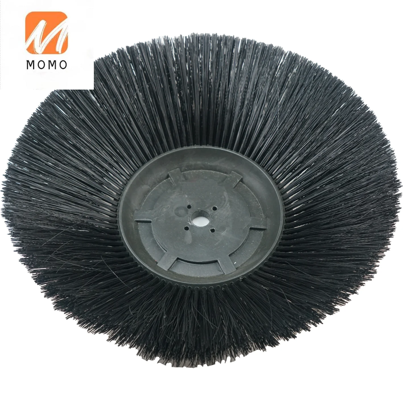 

500mm*260mm black replaceable road sweeping brush for road maintenance machines or road sweepers