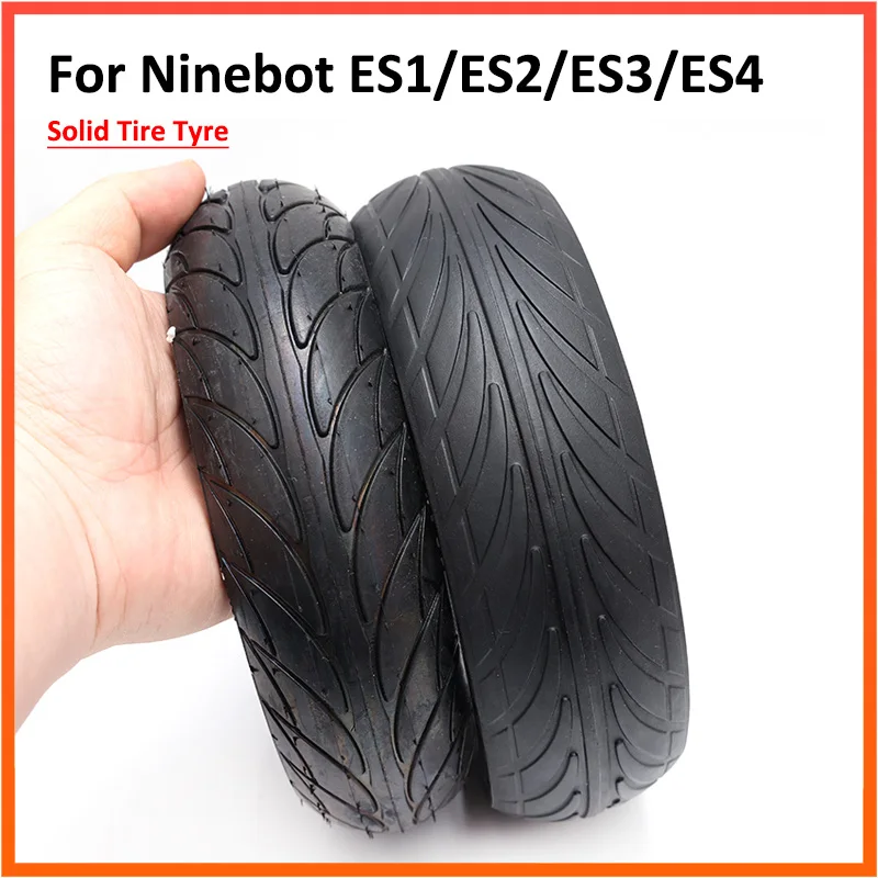 Solid Tire Tyre For Ninebot ES1 ES2 ES3 ES4 Electric Scooter Kickscooter Skateboard Front Rear Wheel Parts