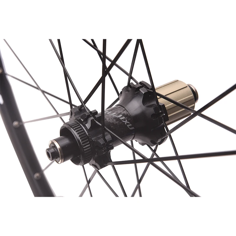 Ultraleichte Räder mit gerader Zugscheibenbremse, MTB-Laufradsatz, 26, 27,5, 29er, 700C-Felgen, 24 Löcher, glattes Lager, vorne 2 hinten, 4 A – Detail 2