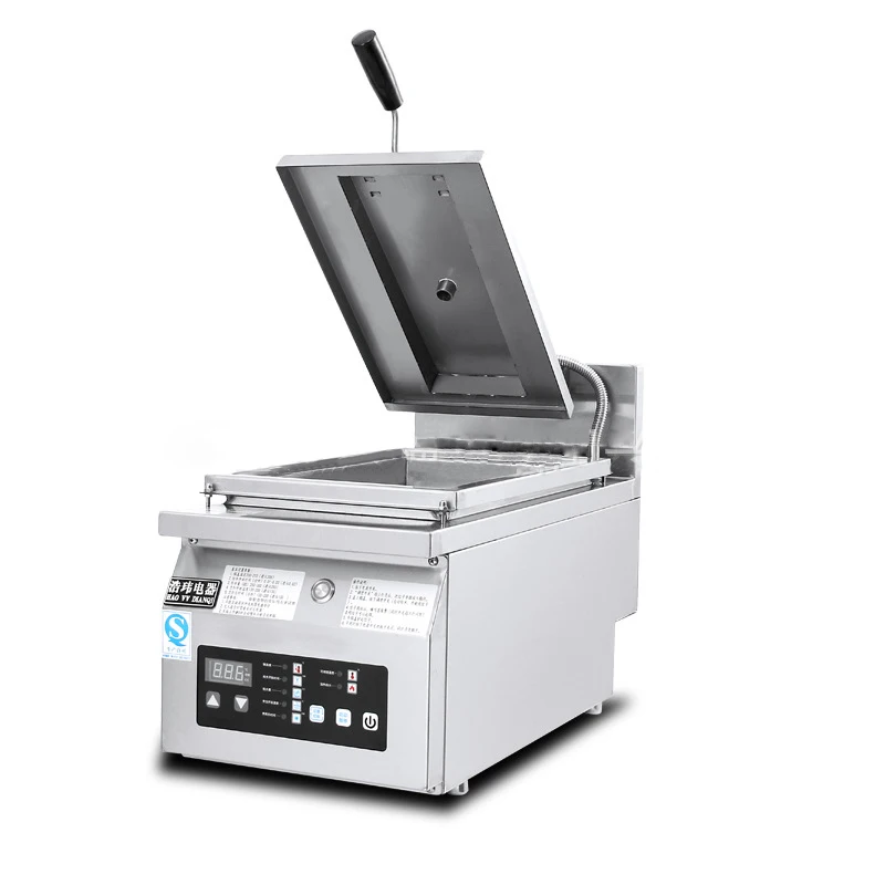 Automatic Dumpling Frying Machine Quick Frozen Dumpling Frying Dumpling Machine