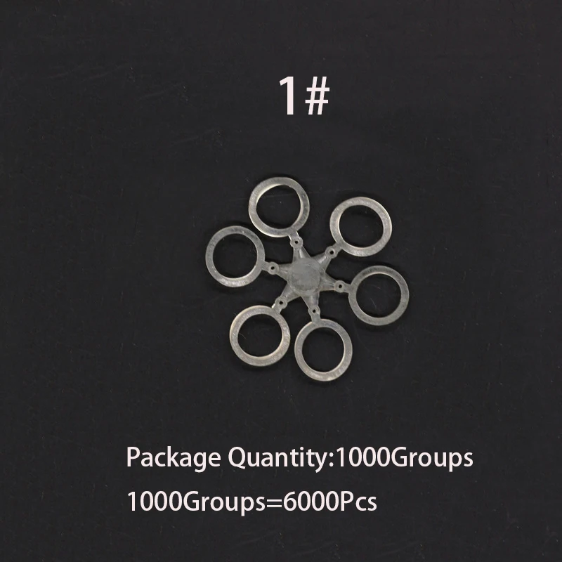 1000 Groups Carp Fishing Accessories Round Bait Ring For European Reservoir Pond Fishing Pill-shaped Stick Fishing Tackles Pesca image 3