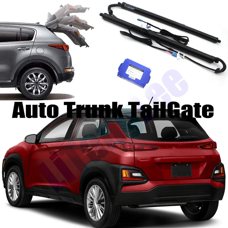 Car Power Trunk Lift For Hyundai Kona 2017~2021 Electric Hatch Tailgate Tail Gate Strut Auto Rear Door Actuator