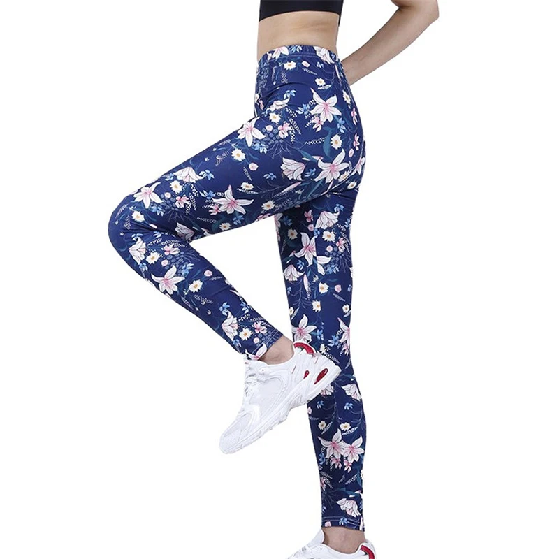 VIIANLES – Leggings de Fitness pour femmes, pantalons moulants, élastiques, imprimés, décontractés, sport, course à pied, nouvelle collection 2021