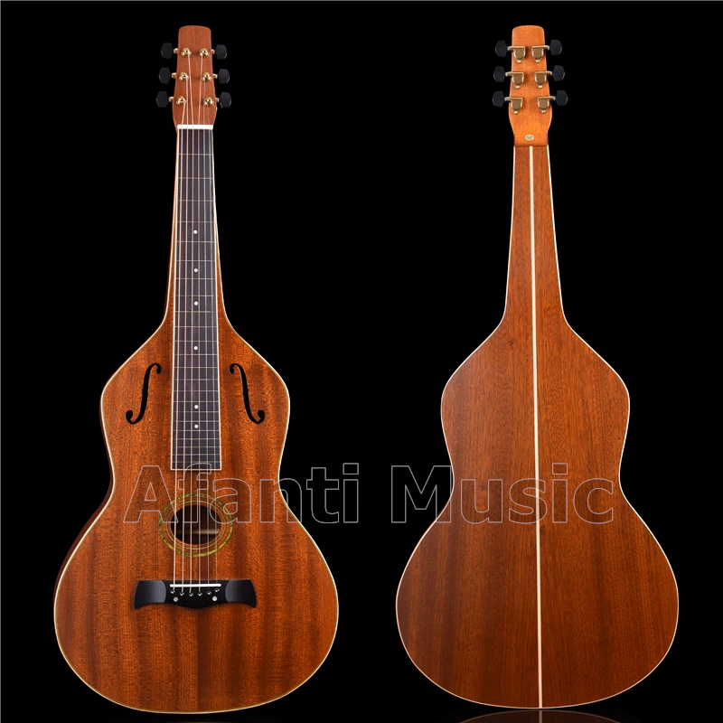 

All Solid Sapele Wood Weissenborn Hawaiian Slide Guitar of Afanti Music (HG-950S)