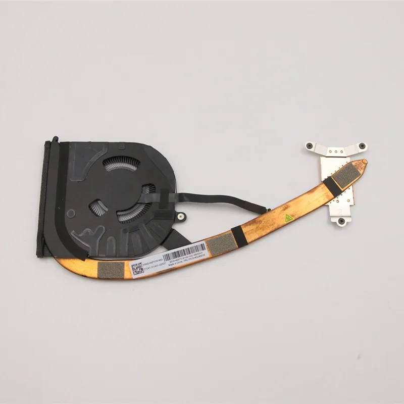 Imagem -03 - Original Cpu Ventilador de Refrigeração do Dissipador Calor Refrigerador do Radiador para Lenovo Thinkpad x1 Nano Gen Portátil 5h40w65016 5h40w65015 Novo